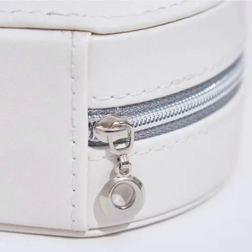 Miniatura 5 de NuAngela Joyero pequeño organizador de joyas de viaje, estuche portátil de piel sintética, soporte de joyería para mujeres y niñas, accesorios