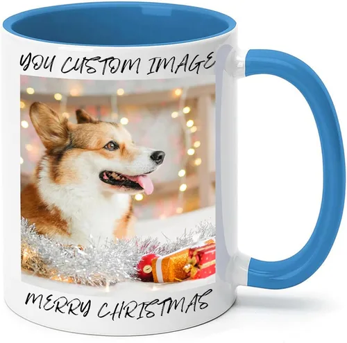 Miniatura 15 de Taza de café personalizada con texto y foto, taza personalizada, ideas únicas, regalos para hombres, mujeres, mamá, papá, novia, novio, amigo, Negro