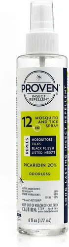 Miniatura 12 de Proven - Aerosol repelente de insectos, mantiene alejados mosquitos, garrapatas y moscas, repelente alternativo al DEET, hasta 12 horas