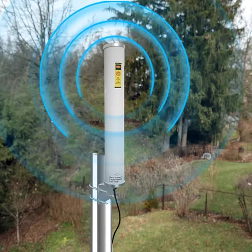 Miniatura 6 de Signalplus Antena celular omnidireccional omnidireccional de banda ancha WiFi 4G LTE y 5G GSM UMTS CDMA 10dBi 600-6000mhz para exteriores