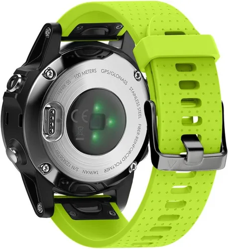Miniatura 17 de ANCOOL - Correa para Garmin Fenix 5S, de ajuste fácil, de silicona suave de 20 mm de ancho, correa de reloj para Fenix 5S, #2-Negro