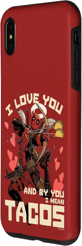 Miniatura 22 de Marvel Deadpool I Love You and by You I Mean Tacos - Carcasa para iPhone 17