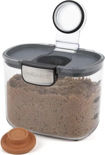 Miniatura 4 de Progressive International ProKeeper+ Juego de recipientes de almacenamiento de alimentos de plástico transparente herméticos para la cocina