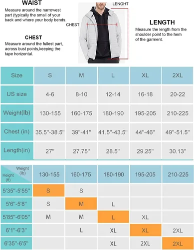 Miniatura 6 de BALEAF Men's Running Jacket Lightweight Thumble Hole Warm Up Puffer Jacket Hybrid Thermal Coat Insulated Hiking Golf