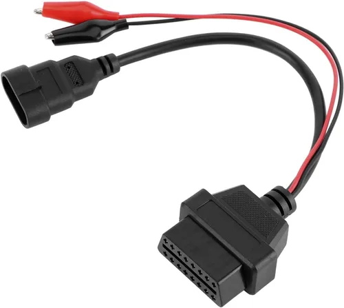 Miniatura 3 de Fiat Alfa Lancia Profesional Auto Car Diagnóstico Conector 3 Pin a 16 Pin OBD2 Adaptador Cable Herramienta de Reparación