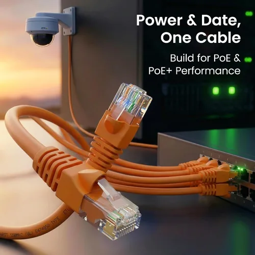 Miniatura 7 de GearIT Cable Ethernet Cat 6 de 1.5 pies y 18 pulgadas (paquete de 24) - Cable de conexión Cat6, cable de conexión Cat 6, cable Cat6, cable Ethernet