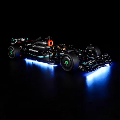 Miniatura 9 de GEAMENT Kit de luces de bloques de versión mejorada para el modelo de construcción Creator Expert Ford Mustang, compatible con el auto Lego 10265