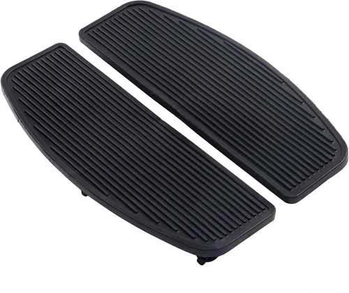 Miniatura 2 de Estriberas de goma para Harley Touring Softail Negro