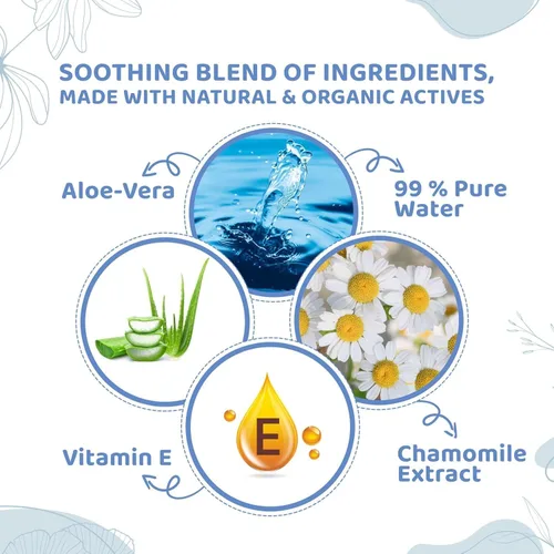 Miniatura 4 de Natural Care Sensitive - Toallitas húmedas para bebés con tapa, tela vegetal 100% biodegradable, sin fragancia, aloe vera y vitamina E