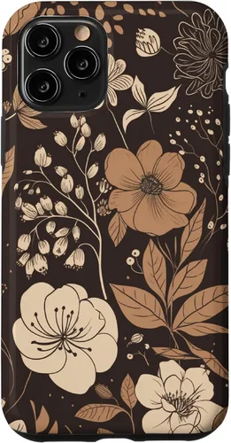Miniatura 29 de Hazelnut Brown Wildflower Floral Flower Design Case for iPhone 17