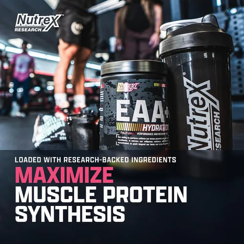 Miniatura 3 de Nutrex Research Hidratación EAA EAAs + BCAA en polvo Recuperación muscular, fuerza, construcción muscular, resistencia 8G Aminoácidos
