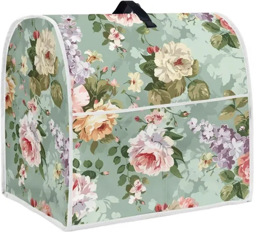 Miniatura 23 de Funda para mezclador de cocina de pata de perro bohemio compatible con ayuda de cocina de 4.5 a 5 cuartos de galón, batidora de pie Hamilton