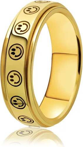 Miniatura 9 de Anillo giratorio para mujeres con ansiedad, de acero inoxidable de 0.236 pulgadas, para aliviar el estrés, anillo de ansiedad para damas
