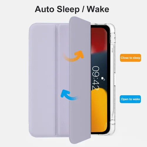 Miniatura 5 de para iPad Air de 11 pulgadas M3/2 (2025/2024), funda para iPad Air de 5ª generación 2022 con soporte para lápices, funda para Air de 4ª