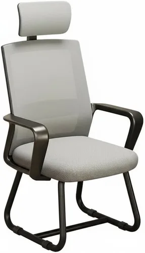 Miniatura 2 de Silla de oficina ergonómica con soporte lumbar y respaldo de malla transpirable, ideal para el hogar y el trabajo