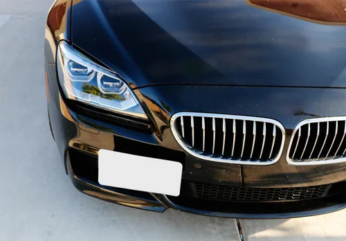 Miniatura 5 de Soporte para placa matrícula para BMW, Negro