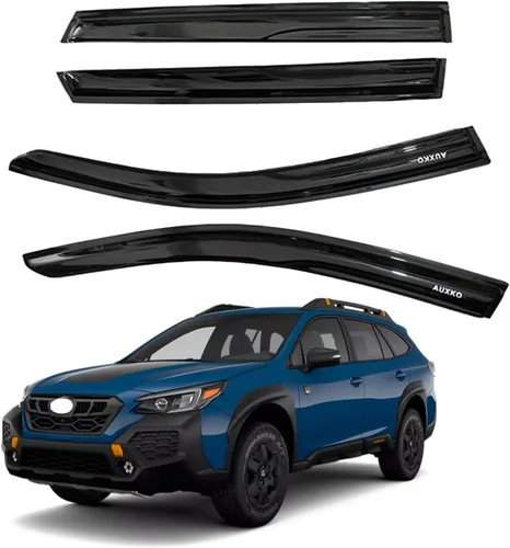 Miniatura 27 de AUXKO Protector de lluvia de ventana para Honda HRV 2023 2024 2025 2026 exterior con cinta adhesiva inastillable, protector de humo solar, visera