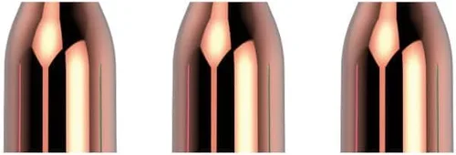 Miniatura 11 de Lstyle Dart Flight Accessory: Champagne Ring Premium Metal - for All PRO Dart Flights