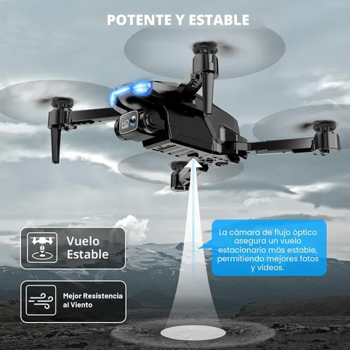 Miniatura 3 de Dron FPV HD 2K con cámara para adultos - Retención de altitud, despegue/aterrizaje con una tecla, 3 modos de velocidad, modo sin cabeza, 2