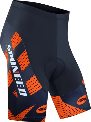 Miniatura 19 de sponeed Pantalones cortos de ciclismo para hombre, pantalones acolchados para ciclismo, ropa de ciclismo