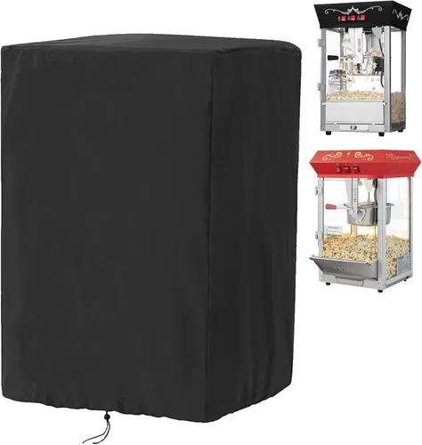 Funda para máquina de palomitas de maíz compatible con Great Northern compatible con VEVOR, fundas impermeables 420D para carrito de palomitas de