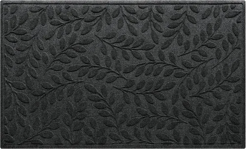 Miniatura 10 de Bungalow Flooring Waterhog - Tapete para puerta, 2 x 3 pies, fabricado en Estados Unidos, duradero y decorativo, antideslizante, interior y Gris