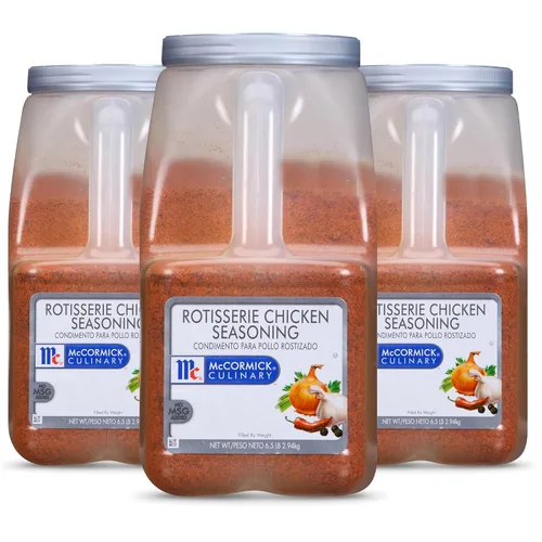 McCormick Culinary condimento para pollo asado, 2.9 kg (paquete de 3) - Tres envases de 2.9 kilogramos de condimento para pollo asado para platos de
