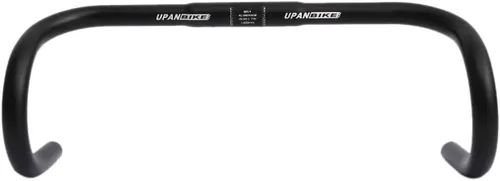 Miniatura 2 de Manillar de bicicleta Upanbike, manillar de caída, manillar curvo, aleación de aluminio de 25,4 mm y 31,8 mm para bicicleta de engranaje fijo