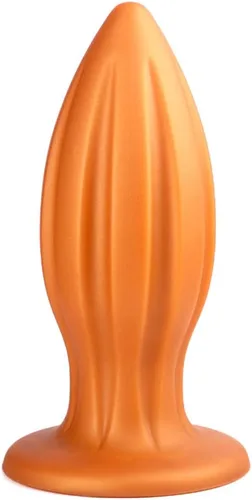 Miniatura 8 de Tapón anal de silicona líquida Ultral Soft Big Butt Plug dilatador de ano Masaje de próstata para experiencia avanzada Hombres Mujeres (XL)