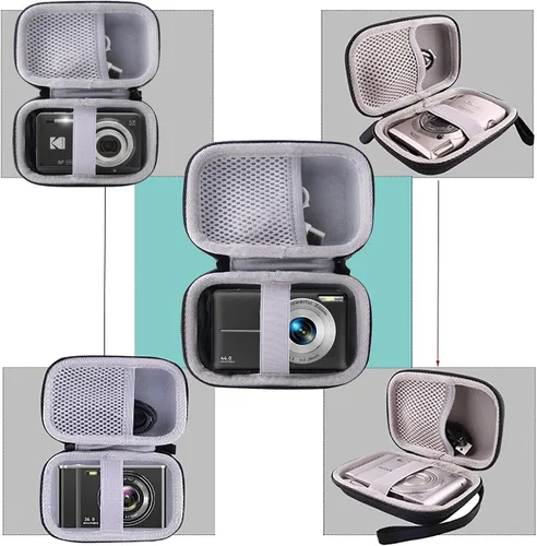 Miniatura 7 de Funda para cámara para niños KODAK PIXPRO C1/FZ55/FZ45/FZ43 Cámara digital con zoom amigable para niños con y más marcas para niños (negro)