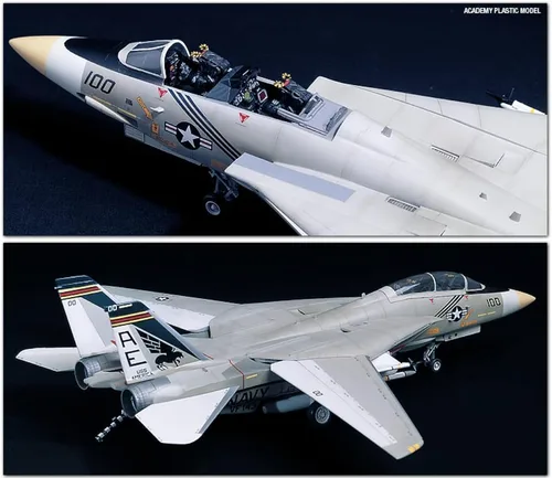 Miniatura 4 de GSI Creos Academy ACA12253 1/48 F-14A U.S. Modelo Kit, Varios