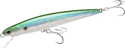 Miniatura 17 de LUCKY CRAFT FlashMinnow 130MRS, Señuelos de Pesca de Surf de Agua Salada, Jerkbait, Fletán, Percha de Surf, Lubina de Mar Blanca, Lubina Rayada, 684