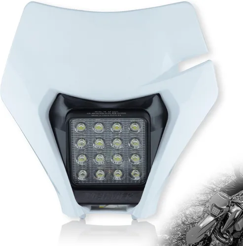 Miniatura 15 de Faro de Motocross, Kit de Luz LED Enduro Pit Bike Universal Para la Mayoría de Motocicletas Dirt Pit Bike TC FC TE FE TX FX