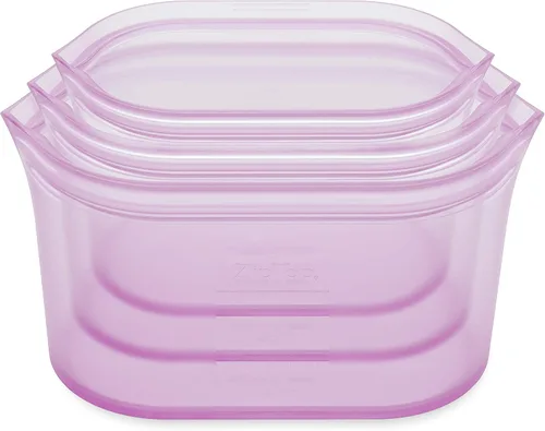 Miniatura 30 de Zip Top - Contenedores reutilizables de silicón 100 % platino