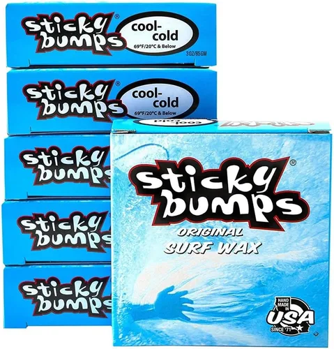 Miniatura 3 de Sticky Bumps Original surf Wax Cool-Cold Long-Lasting Surfboard Wax Great Bump Building for Surfing Non-Toxic, Nature-Safe for Surfboard