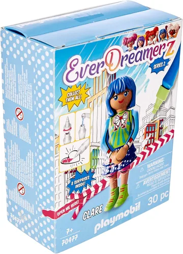 Miniatura 6 de Playmobil EverDreamerz Comic World Clare con dije de avión de papel y 7 sorpresas