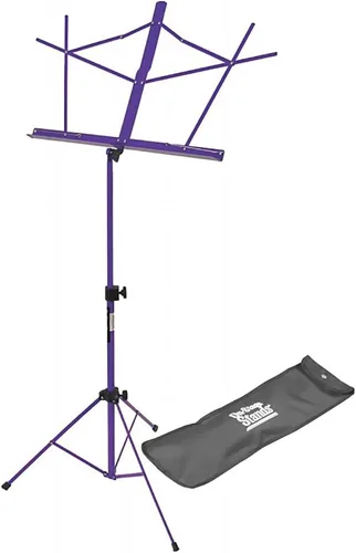 Miniatura 3 de Atril plegable SM7122BB con bolsa de transporte, de OnStage, Negro, L