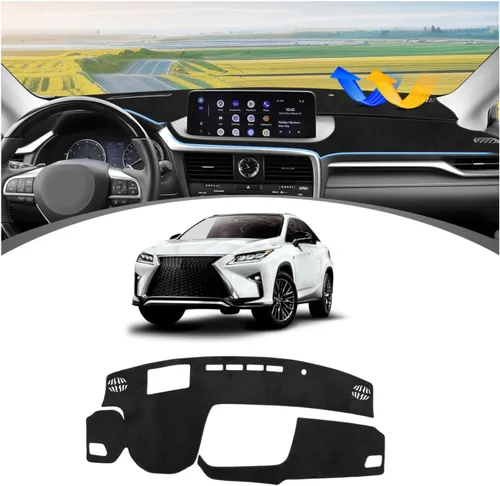 Miniatura 54 de FIILINES Cubierta para tablero Compatible con Mazda 3 2010-2013 Accesorios Tapete para tablero para Mazda 3 Accesorios Tapete para salpicadero