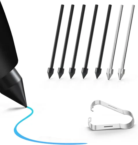 Miniatura 26 de Lápiz Táctil para Samsung Galaxy S22 Ultra 5G SM-S908, Kit de Reemplazo S Pen S22 Ultra con Sensibilidad a la Presión de 4096, Sin Bluetooth Negro