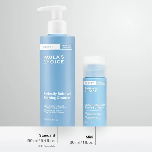 Miniatura 7 de Paula's Choice RESIST Perfectly Balanced Foaming Facial Cleanser, Face Cleanser with Hyaluronic Acid & Aloe, Anti-Aging Face Wash, Large Pores &