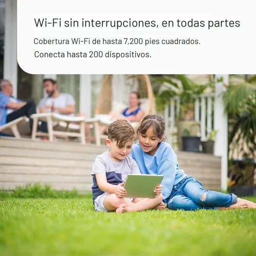 Miniatura 6 de TP-Link Deco XE70 Pro AXE4900 Tri-Band WiFi 6E Sistema de WiFi en Malla - Puertos WAN/LAN de 2.5G, Wi-Fi 7 de 4.9 Gbps, Cobertura de 730 m², Conecta