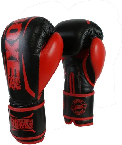 Miniatura 2 de Guantes de boxeo Muay Thai Training Genuine Cow Hide Leather Sparring Guantes de boxeo Kickboxing Guantes de lucha
