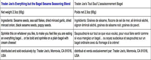 Miniatura 3 de Trader Joe's Seasonings Bundle - Everything But The Bagel Sesame and Chile Lime Seasoning Blends (1 of each)