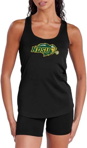 Miniatura 151 de Camiseta deportiva sin mangas oficial de NCAA Collegiate para mujer, con espalda cruzada, colección con logotipo primario