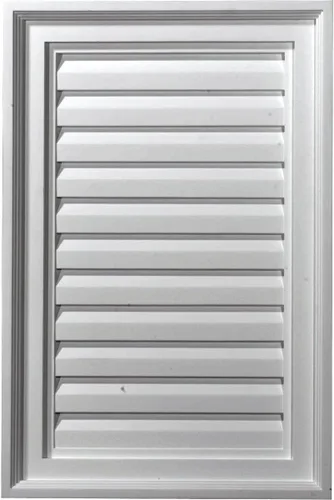 Miniatura 17 de Ekena Millwork - Persiana vertical a dos aguas GVVE12X18D, 12 pulgadas de ancho x 18 pulgadas de alto x 1 7/8 pulgadas profundidad., GVVE12X18F