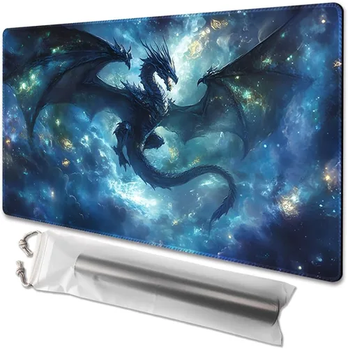 Miniatura 83 de MTG - Tapete de juego tamaño 24 x 14 pulgadas, bolsas de almacenamiento gratuitas, respaldo antideslizante, impresión, ideal para entusiastas