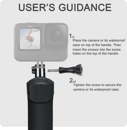Miniatura 9 de FitStill Funda impermeable subacuática de 196 pies/196.9 ft con interfaz magnética de liberación rápida compatible con DJI Osmo Action 5 Pro/Action