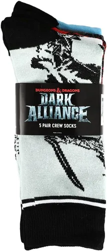 Miniatura 2 de Bioworld Dungeons and Dragons Casual Crew Socks for Men