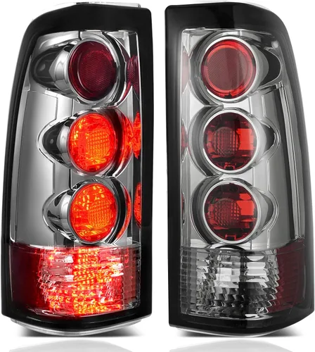 Miniatura 8 de DWVO Conjunto de luces traseras compatible con Chevy Silverado 1999 2000 2001 2002 1500 2500/01 02 Chevy Silverado 3500/1999-2003 GMC Sierra 1500