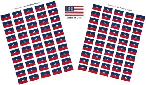 Miniatura 216 de 100 calcomanías de la bandera de Alaska; 1.5" x 1" hechas en Estados Unidos, calcomanías autoadhesivas de la bandera del estado para álbumes